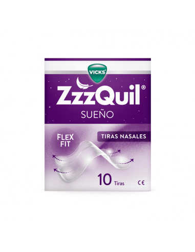 ZZZQUIL SUEÑO 10 TIRAS NASALES