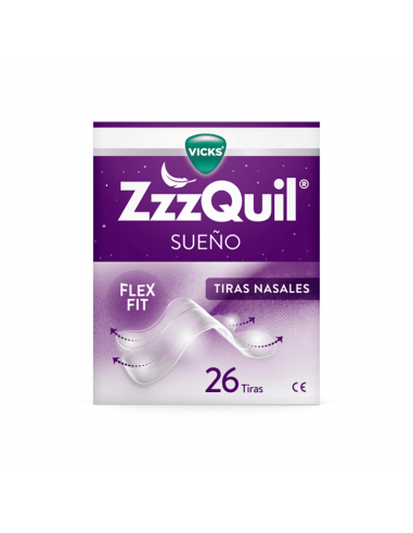 ZZZQUIL SUEÑO 26 TIRAS NASALES