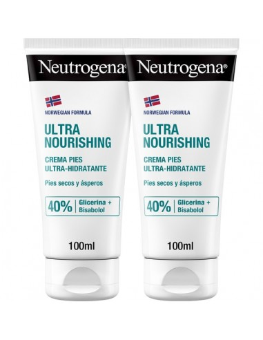 NEUTROGENA DUPLO CREMA DE PIES ULTRA HIDRATANTE 2X100 ML