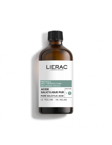 LIERAC PROTOCOLO ANTI-IMPERFECCIONES PEELING AC. SALICILICO PURO 100 ML