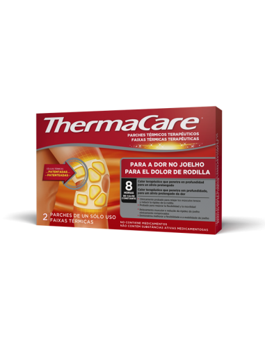 THERMACARE PARCHE TERMICO RODILLA 2 PARCHES