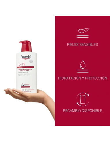 EUCERIN PIEL SENSIBLE PH-5 LOCIÓN 1000 ML