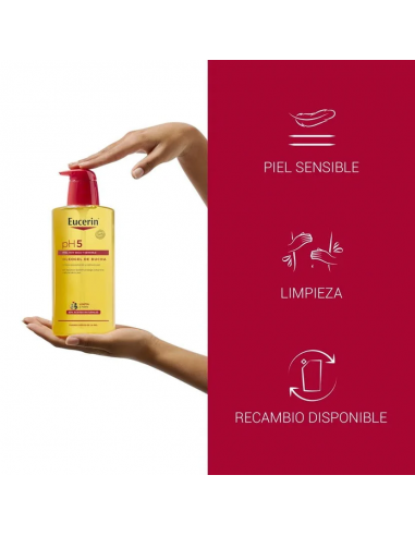 EUCERIN PIEL SENSIBLE PH-5 OLEOGEL DE DUCHA...