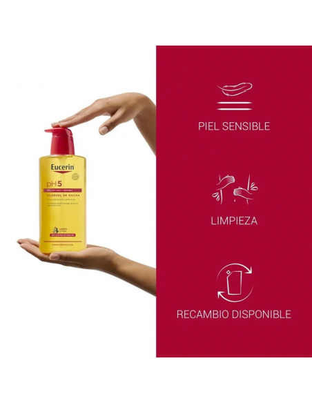 EUCERIN PIEL SENSIBLE PH-5 OLEOGEL DE DUCHA 1000 ML