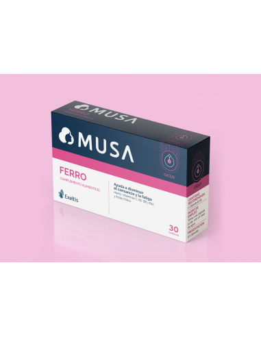 MUSA FERRO 30 CAPSULAS