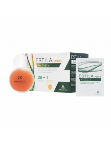ESTILA FORTE 28 TOALLITAS  1ALMOHADILLA