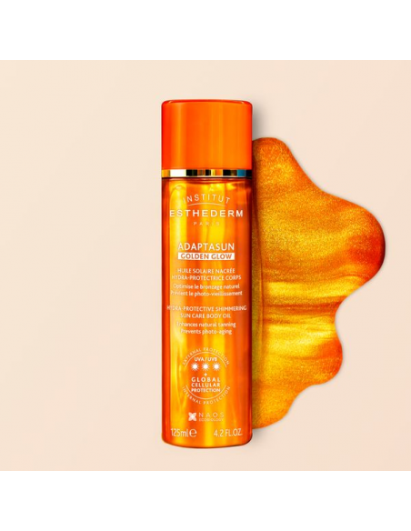 ESTHEDERM ACEITE SOLAR CORPORAL GOLDEN GLOW SOL FUERTE 125 ML