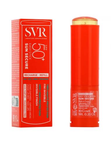 SVR SUN SECURE EASY STICK SPF50 10 GR RECARGA