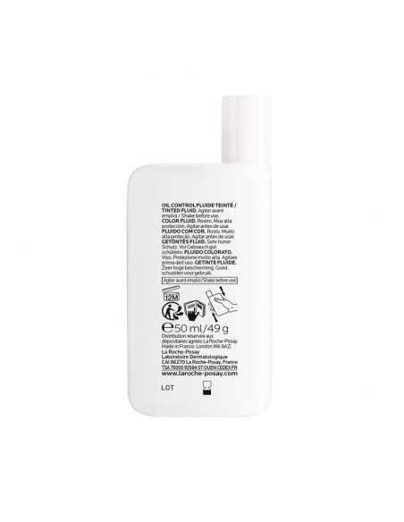 ANTHELIOS OIL CONTROL FLUID UVMUNE 400 SPF 50 ENVASE 50 ML CON COLOR