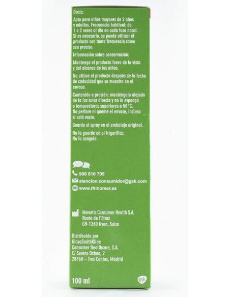 RHINOMER ALOE VERA SPRAY 100 ML