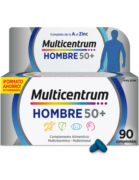 MULTICENTRUM HOMBRE 50 90 COMPRIMIDOS