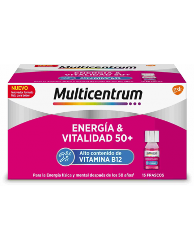 MULTICENTRUM ENERGIA Y VITALIDAD 50 15UD