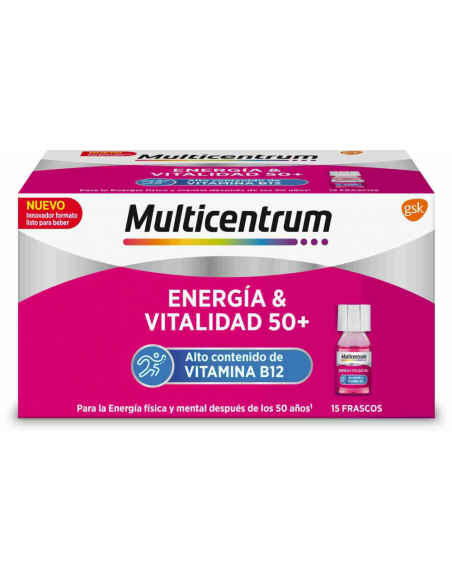 MULTICENTRUM ENERGIA Y VITALIDAD 50 15UD