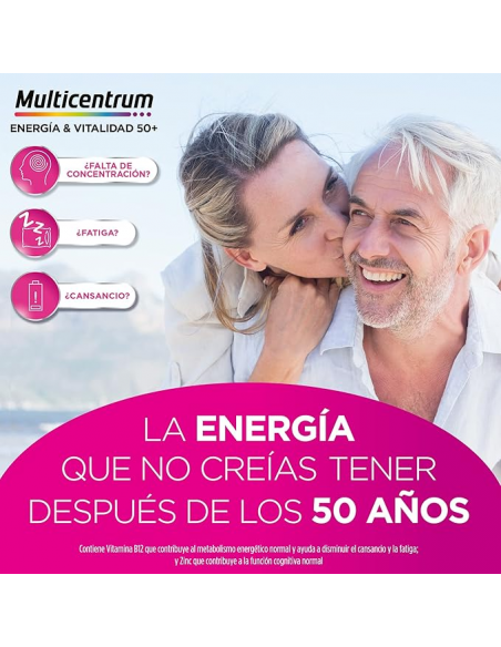 MULTICENTRUM ENERGIA Y VITALIDAD 50 15UD