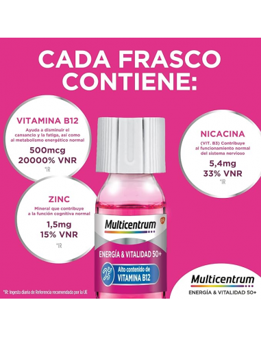 MULTICENTRUM ENERGIA Y VITALIDAD 50 15UD