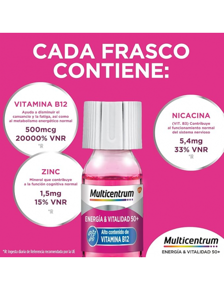 MULTICENTRUM ENERGIA Y VITALIDAD 50 15UD