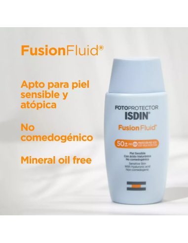ISDIN FOTOPROTECTOR FUSION FLUID SPF-50 50 ML