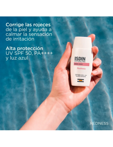 ISDIN FOTOULTRA REDNESS SPF 50 FRASCO 50 ml