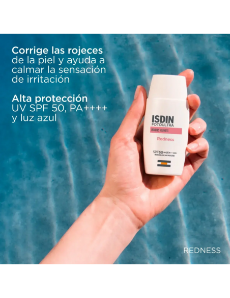 ISDIN FOTOULTRA REDNESS SPF 50 FRASCO 50 ml