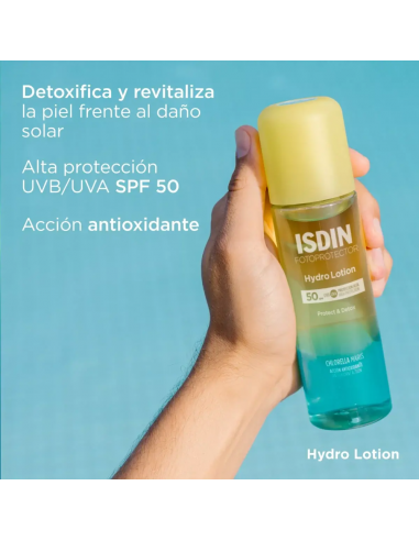 FOTOPROTECTOR ISDIN HYDRO LOTION SPF 50 200 ML