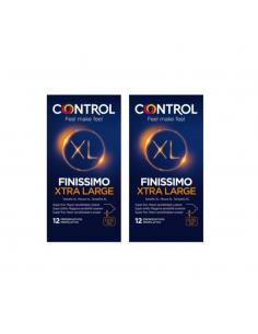 CONTROL FINISSIMO XL DUPLO 2 X 12 UNIDADES