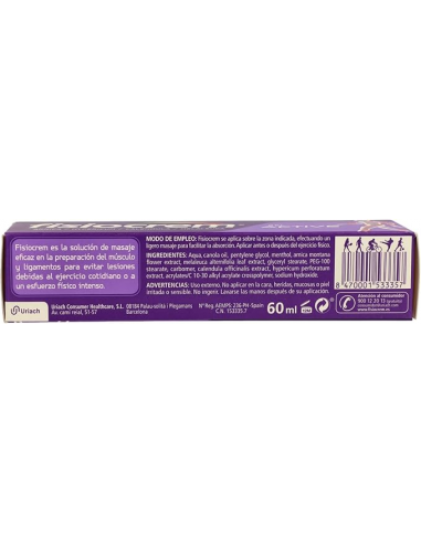 FISIOCREM GEL ACTIVE 60 ML