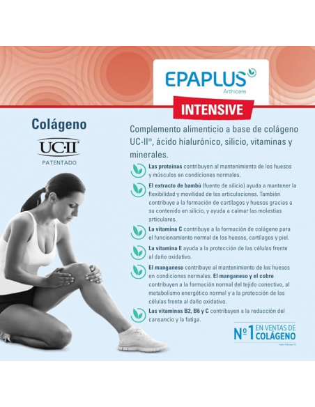 Epaplus Arthicare Intensive UCII 30 Cápsulas