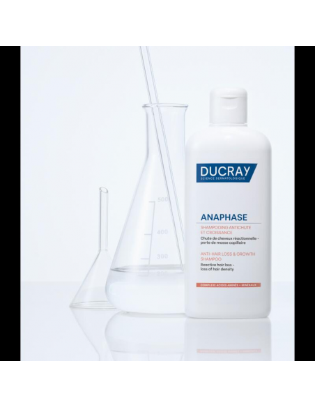 DUCRAY ANAPHASE CHAMPU ANTICAIDA Y CRECIMIENTO ENVASE 400 ml