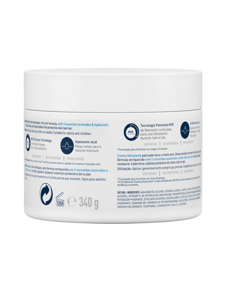 CERAVE CREMA HIDRATANTE 340 ML