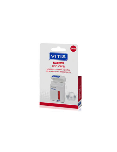 VITIS CINTA DENTAL CON CERA 50 M