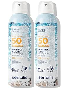 SENSILIS - Duplo Body Spray Dry Touch SPF50 2 X 200ML