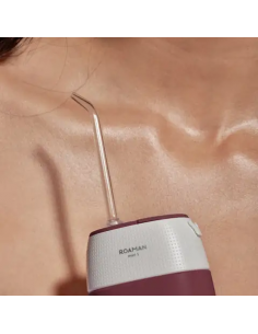 ROAMAN IRRIGADOR BUCAL ELECTRICO MINI 1 UNIDAD COLOR VINO 2