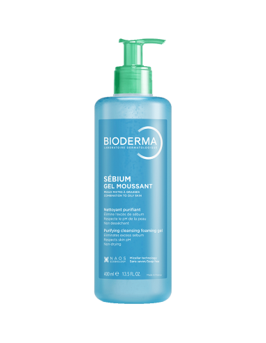 BIODERMA SEBIUM GEL MOUSSANT 400 ML