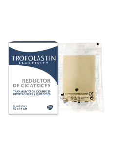 TROFOLASTIN REDUCTOR DE CICATRICES 10X14 CM 5 APÓSITOS
