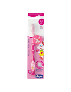 Chicco - Cepillo dental Rosa 36m