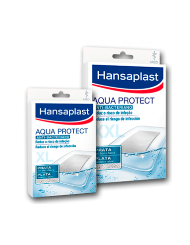 HANSAPLAST MED AQUA PROTECT CON GASA XL 6 X 7 CM 5 U