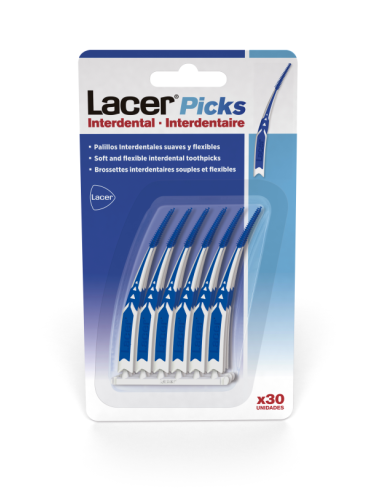 LACER PICKS INTERDENTAL 30 UIDADES